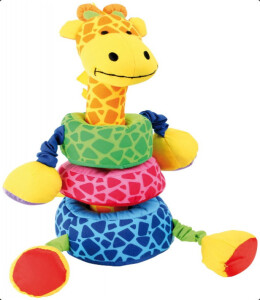 Pluszak (maskota) dla dzieci - żyrafa do składania Small Foot 